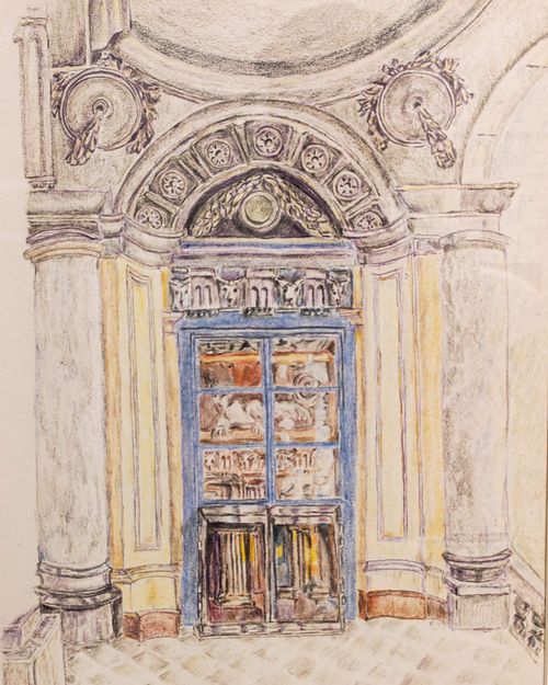 One-on-one mentoring session at the studio